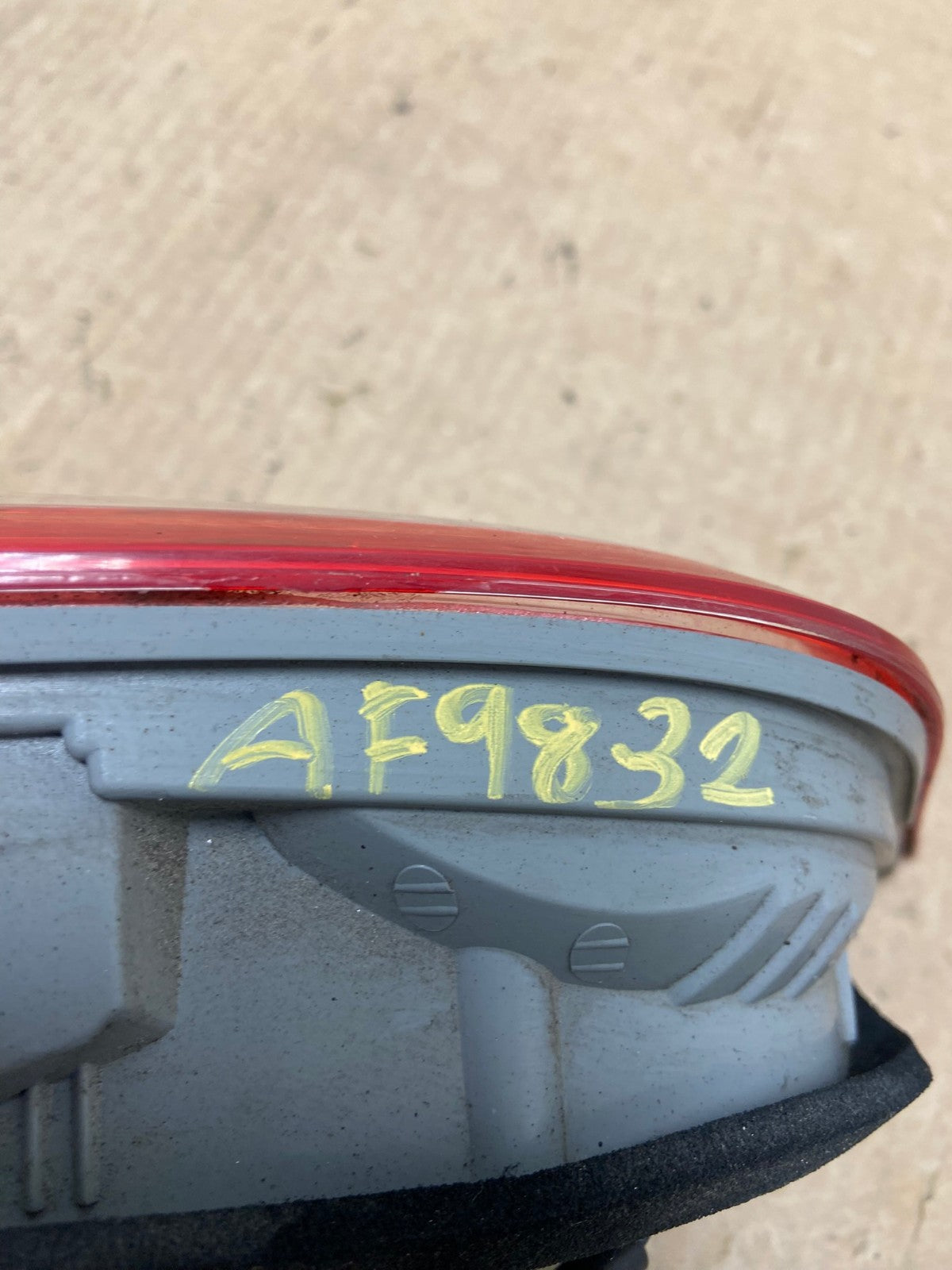 2007 2008 2009 Toyota Camry Left Driver Tail Light Trunk Lid Inner AF9832 LK5