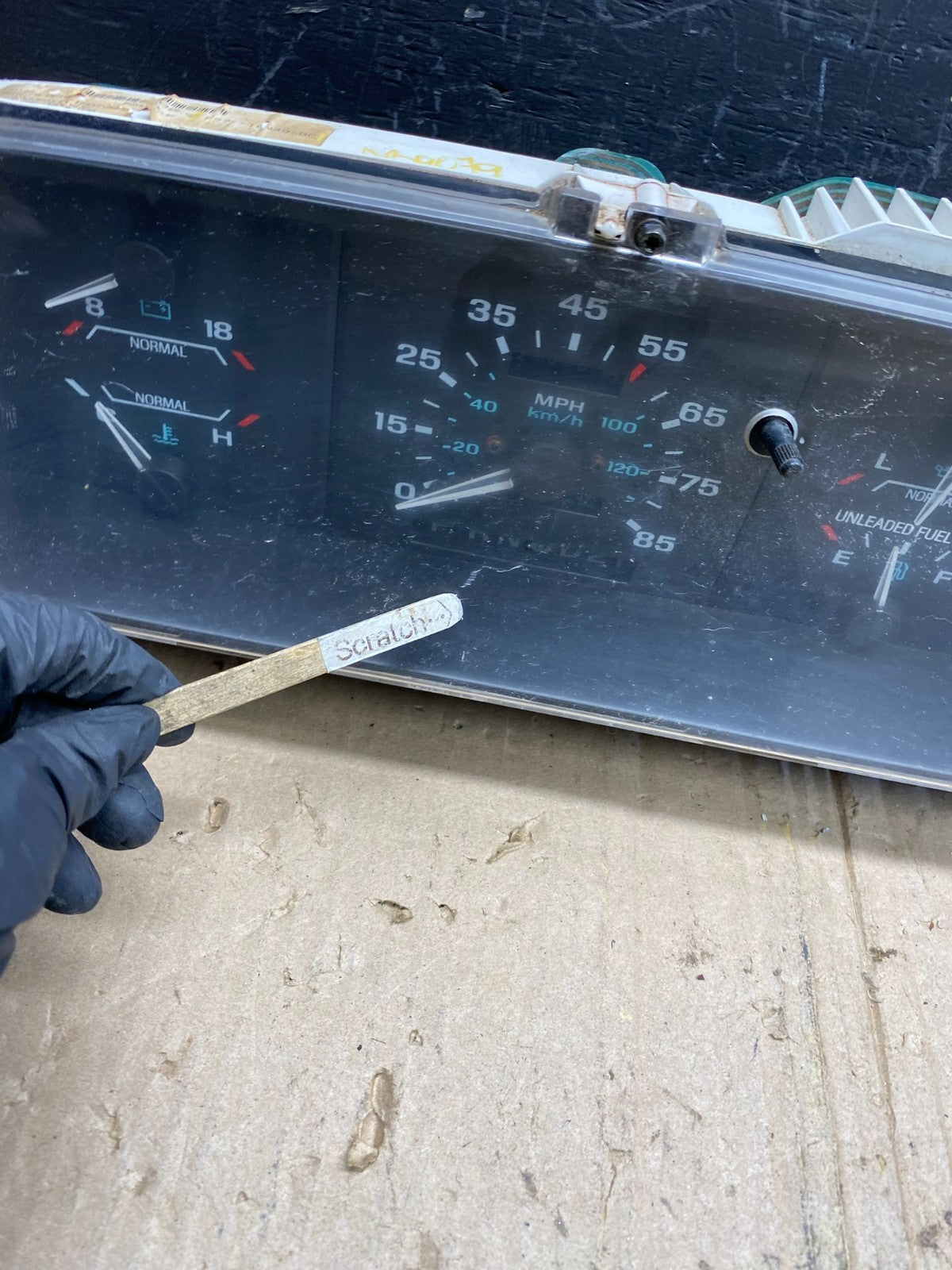 1993 1994 Ford Ranger Gauge Speedometer Cluster Oem ab9079 DG1