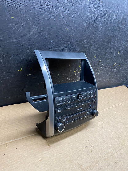 2007 - 2008 Nissan Maxima Center Dash Radio Surround Bezel Trim Vents W6474 DG2