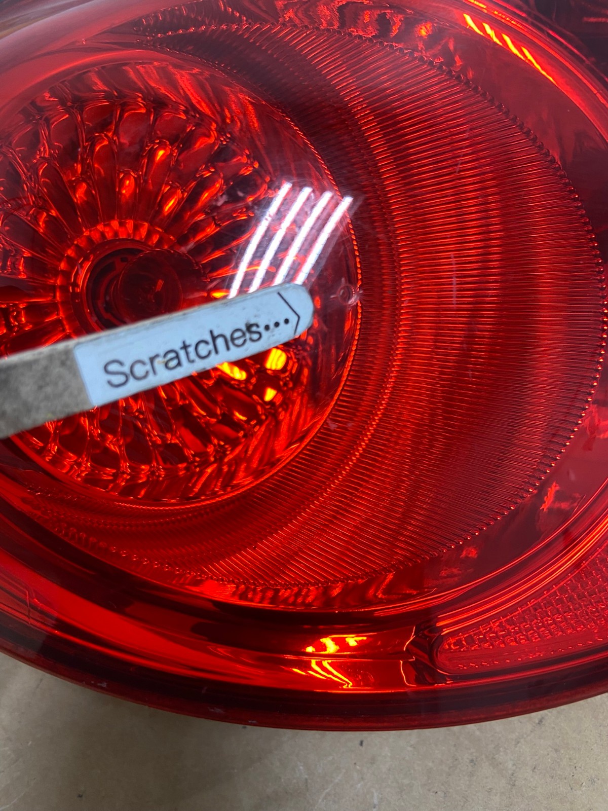 2007 to 2010 Hyundai Elantra Sedan Left Driver Side Tail Light AE2980 LK3