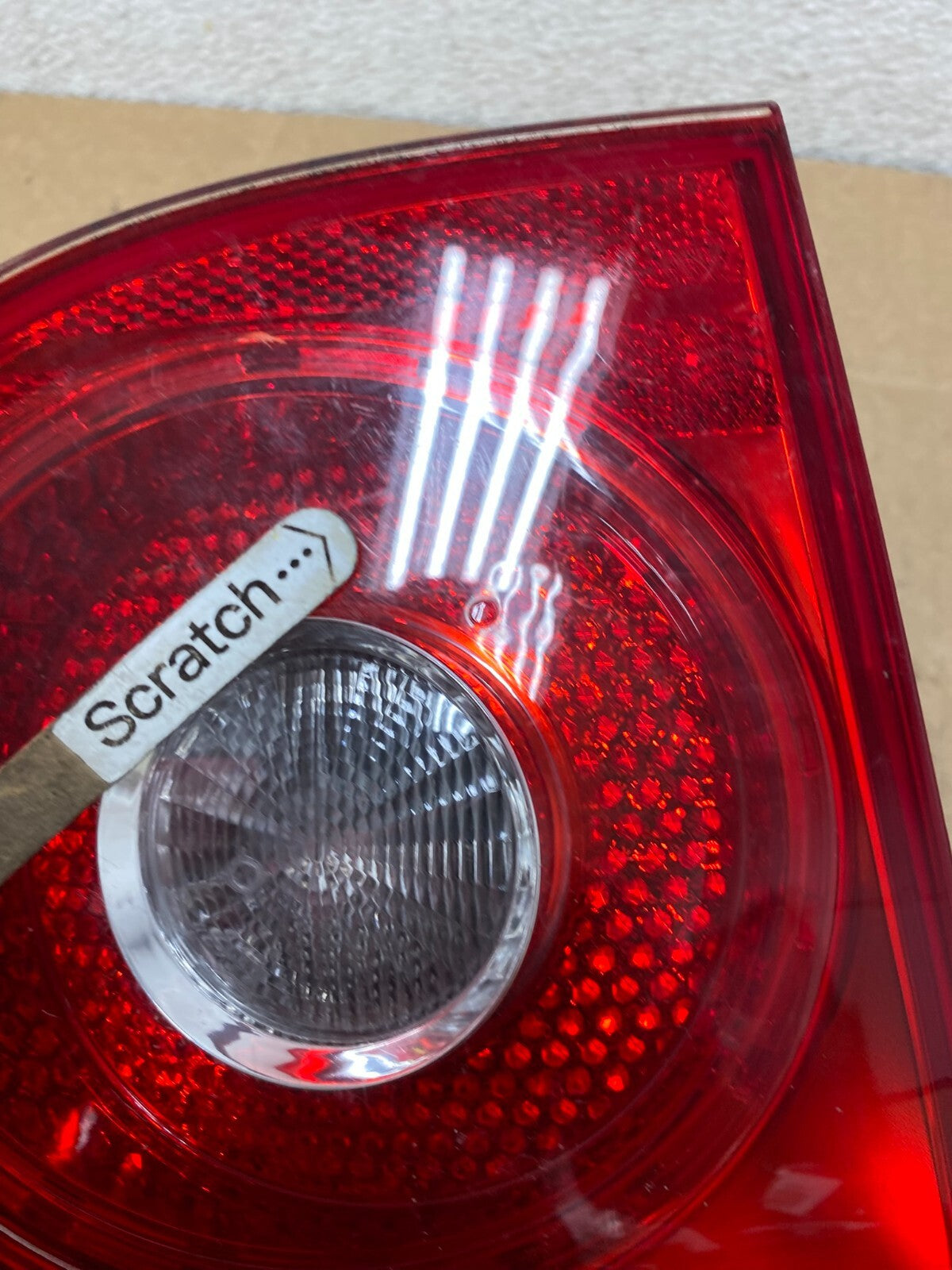 2006-2009 Volkswagen Golf Driver Left Side Tail Light Inner Trunk Lid O7383 DW5