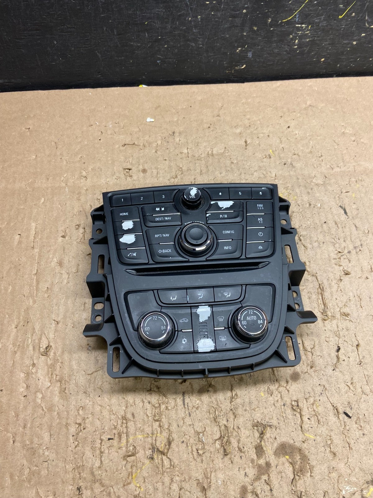 2012 - 2016 Buick Verano Radio Climate Control Unit Heater Ac Temp T8384 DG0