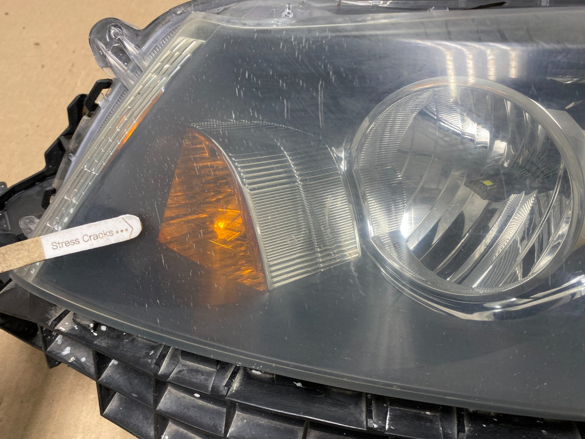 2008 to 2012 Honda Accord Sedan Headlight Left Driver Lh Side AH5828 DW4