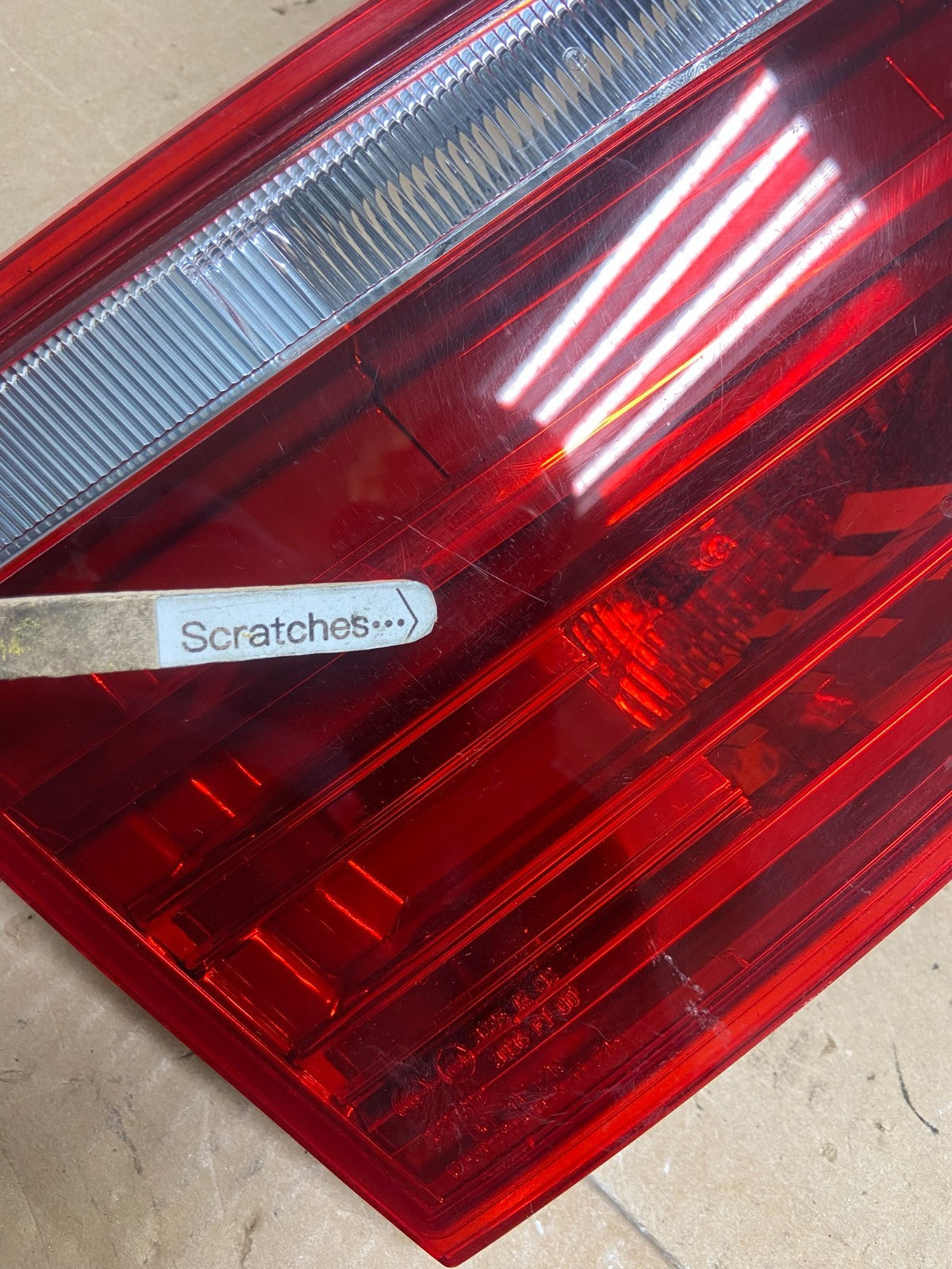 2011 to 2017 BMW X3 Left Driver Lh Inner Tail Light AE6002 DW3