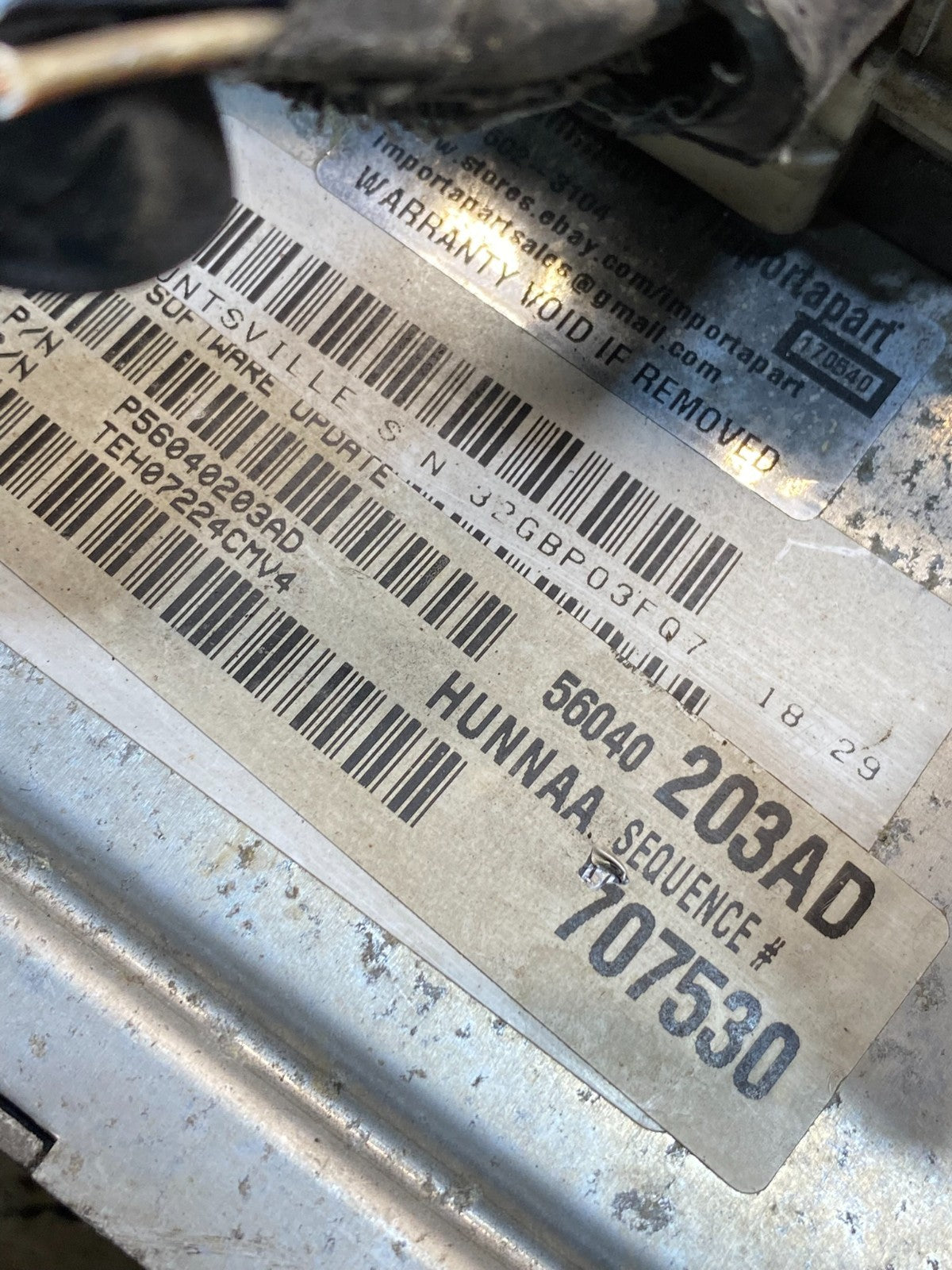 2002 Ford Van E250 E350 5.4L Engine Control Module ECU 2C2A-12a650-ALB ai5274 DG2
