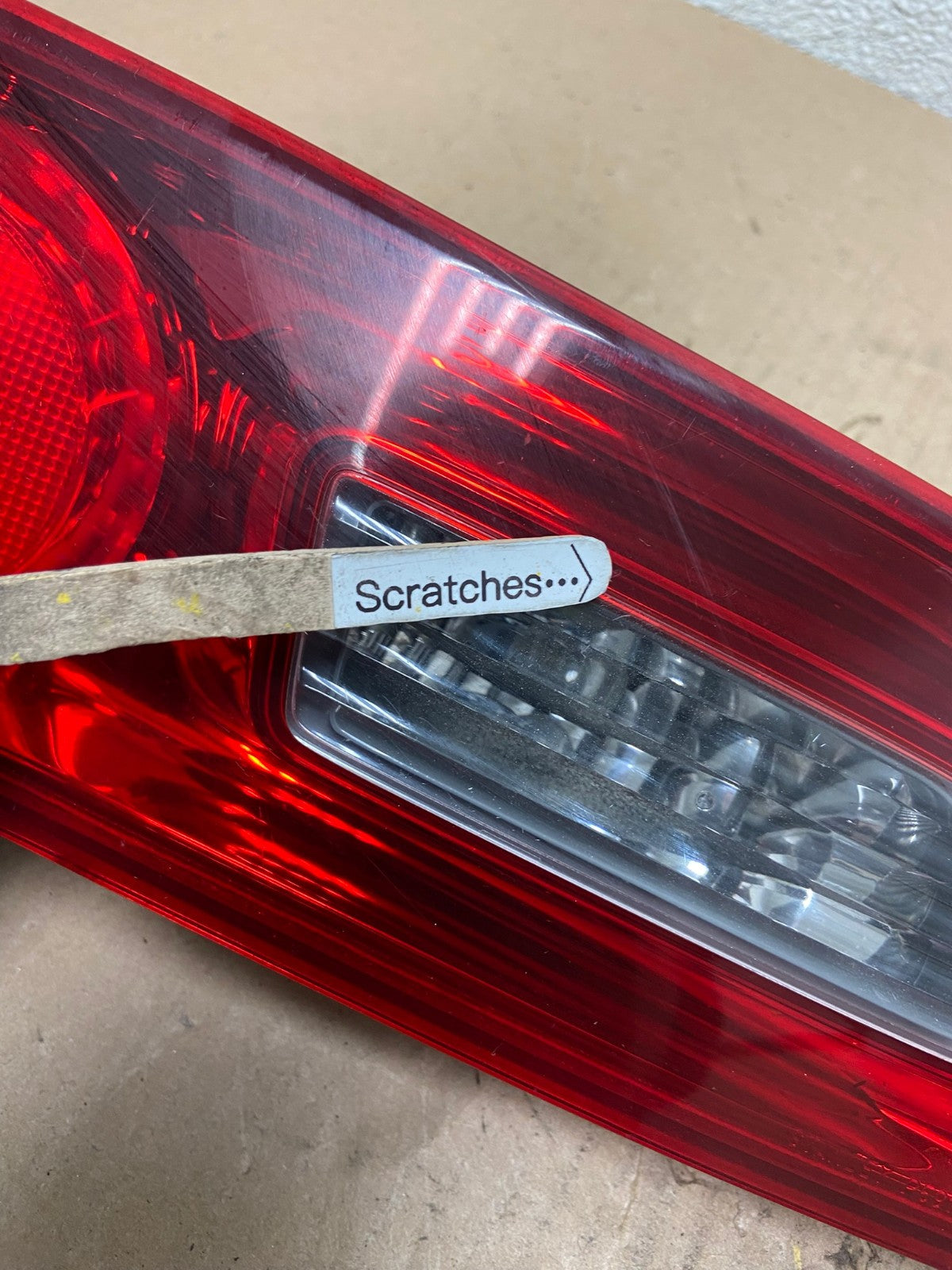 2007 2008 2009 Acura Rdx Left Driver Lh Side Inner Tail Light Oem AB6060 LK3