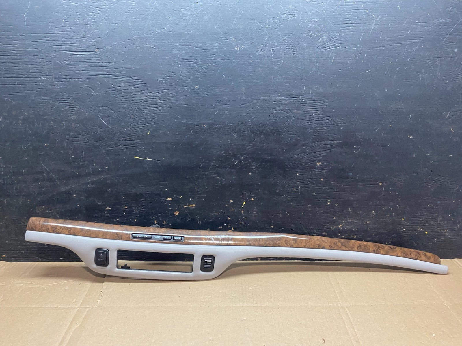 1995 - 1997 Lincoln Town Car AC Heater Climate Control Bezel Trim u0049 DG0