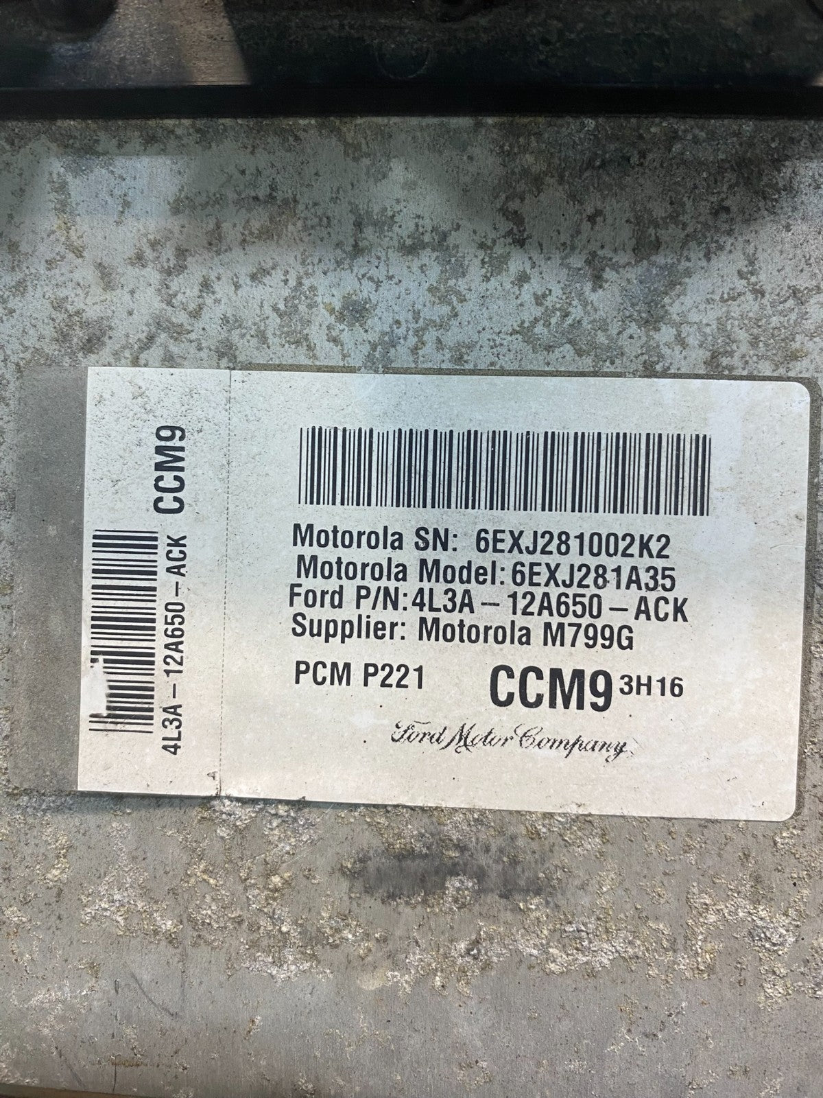 2004 Ford F-150 F150 5.4L Engine Control Unit ECU Computer Module ac2579 DG2