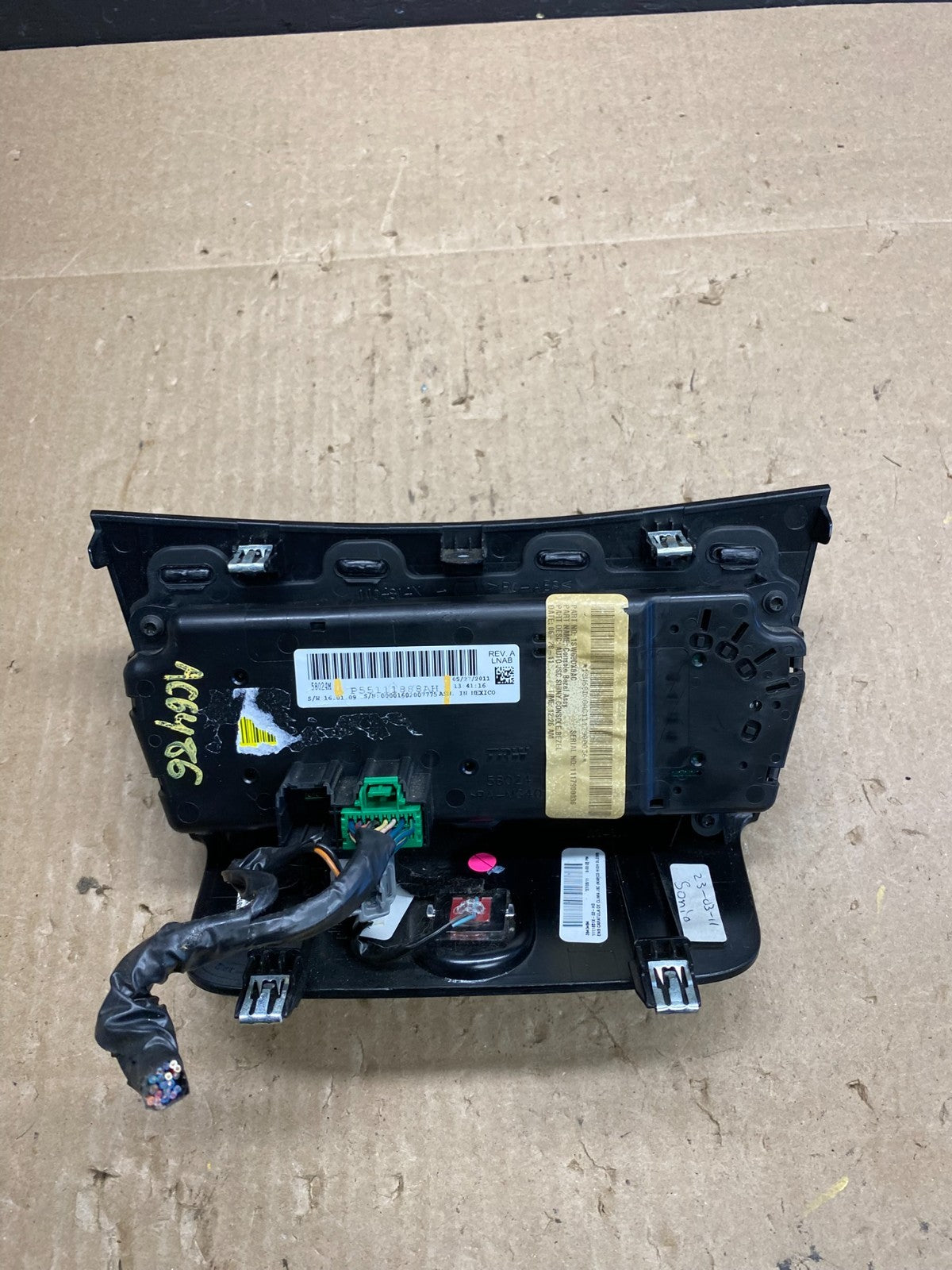 2011-2014 Chrysler 200 Heater AC Climate Switch Temperature Control AC6486 DG4