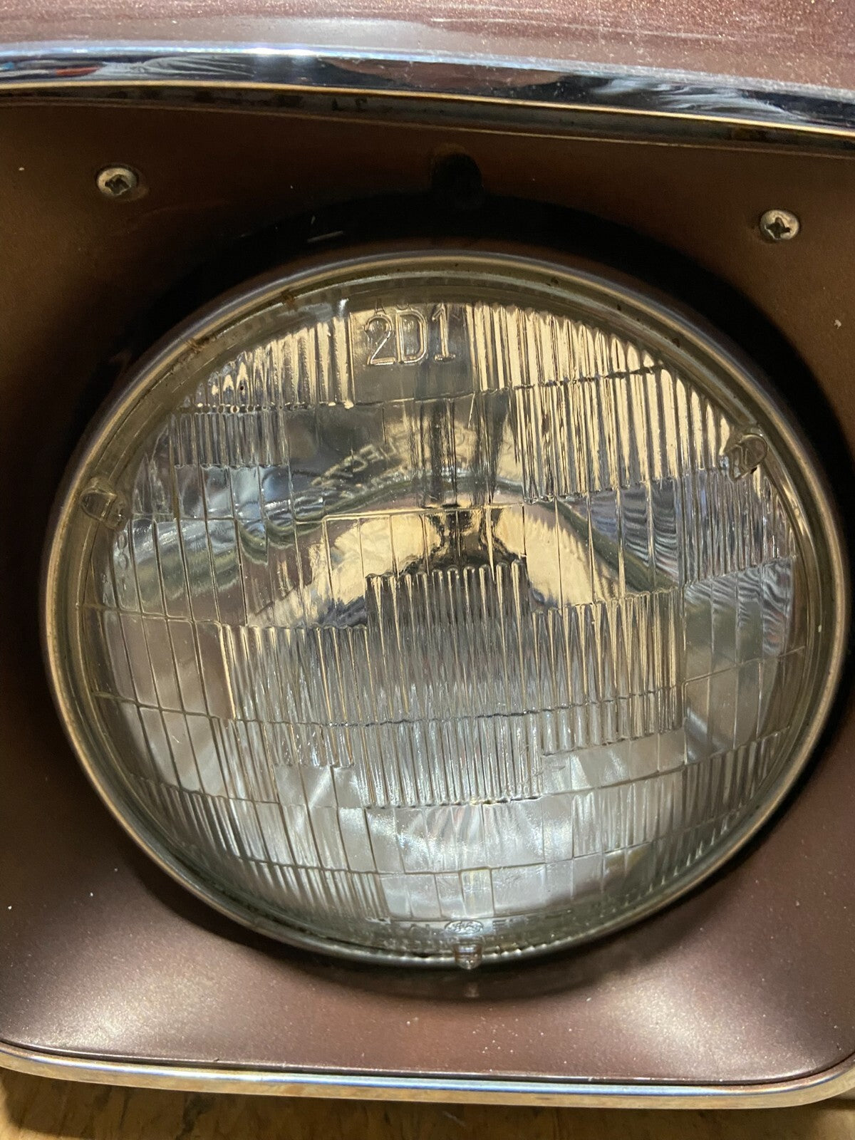 1975 to 1997 Mercury Monarch Front Headlight Header N3258 C13