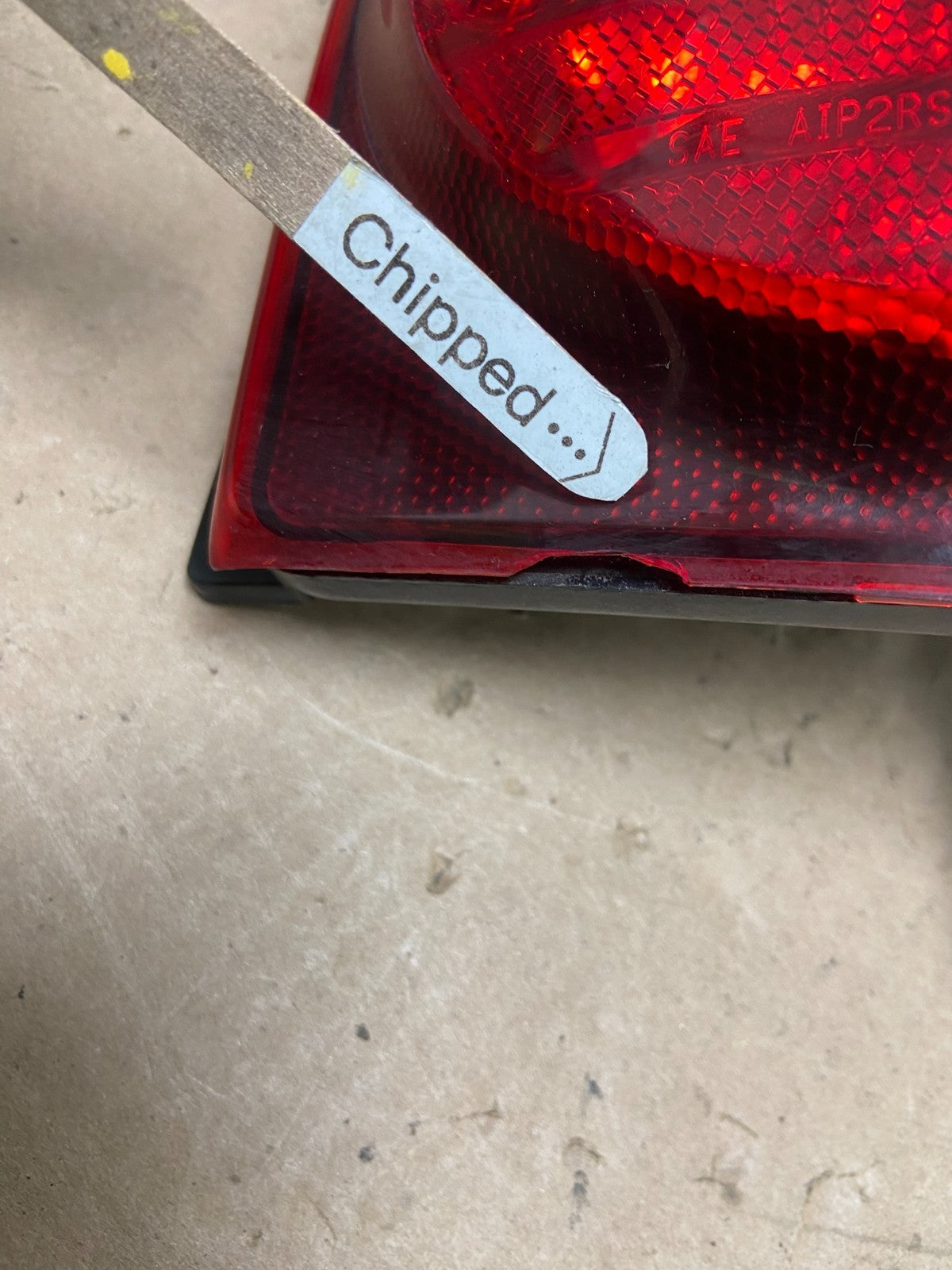 2005 2006 2007 Jeep Liberty Right Passenger Rh Side Tail Light AG43413