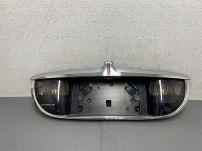 1999-2002 Lincoln Continental License Plate Panel Backup Lights Trim Oem A33600