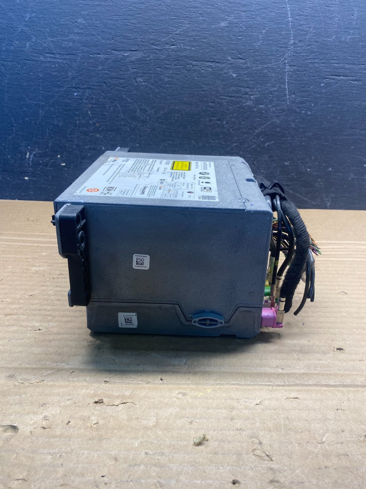 2015-2016 BMW F10 535i 550i Am Fm Cd Player Radio Receiver AE4790 DG1