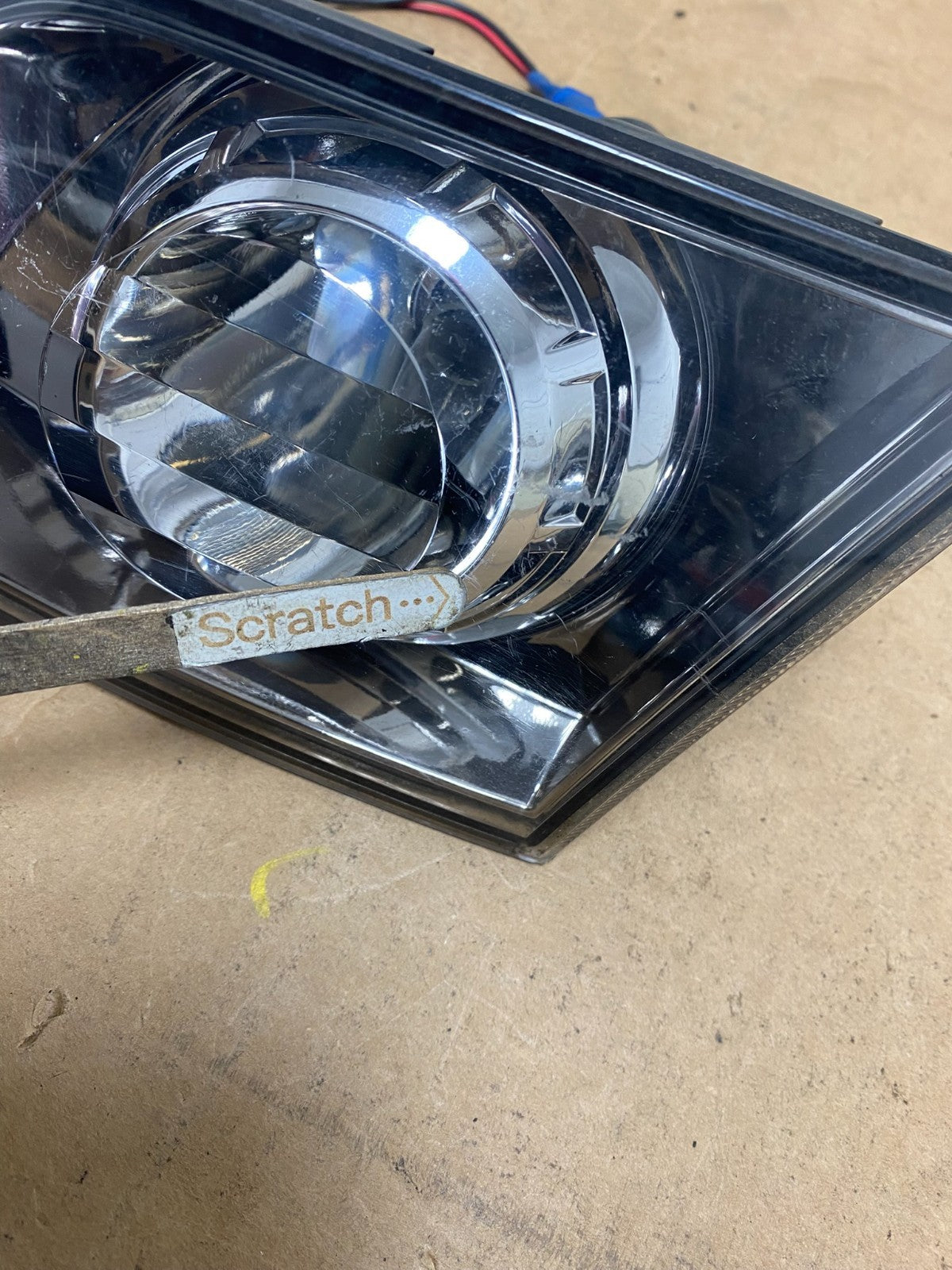 2006-2008 Infiniti FX35 FX45 Right Passenger Black Inner Tail Light OEM X3734 DW3