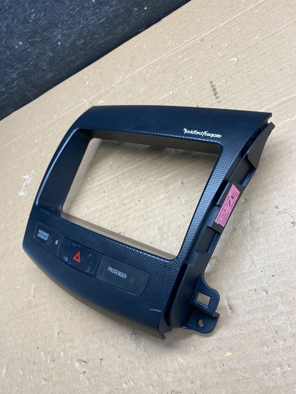 2011-2013 Mitsubishi Outlander Radio Bezel W/ Rockford Audio System AG5269 DG3