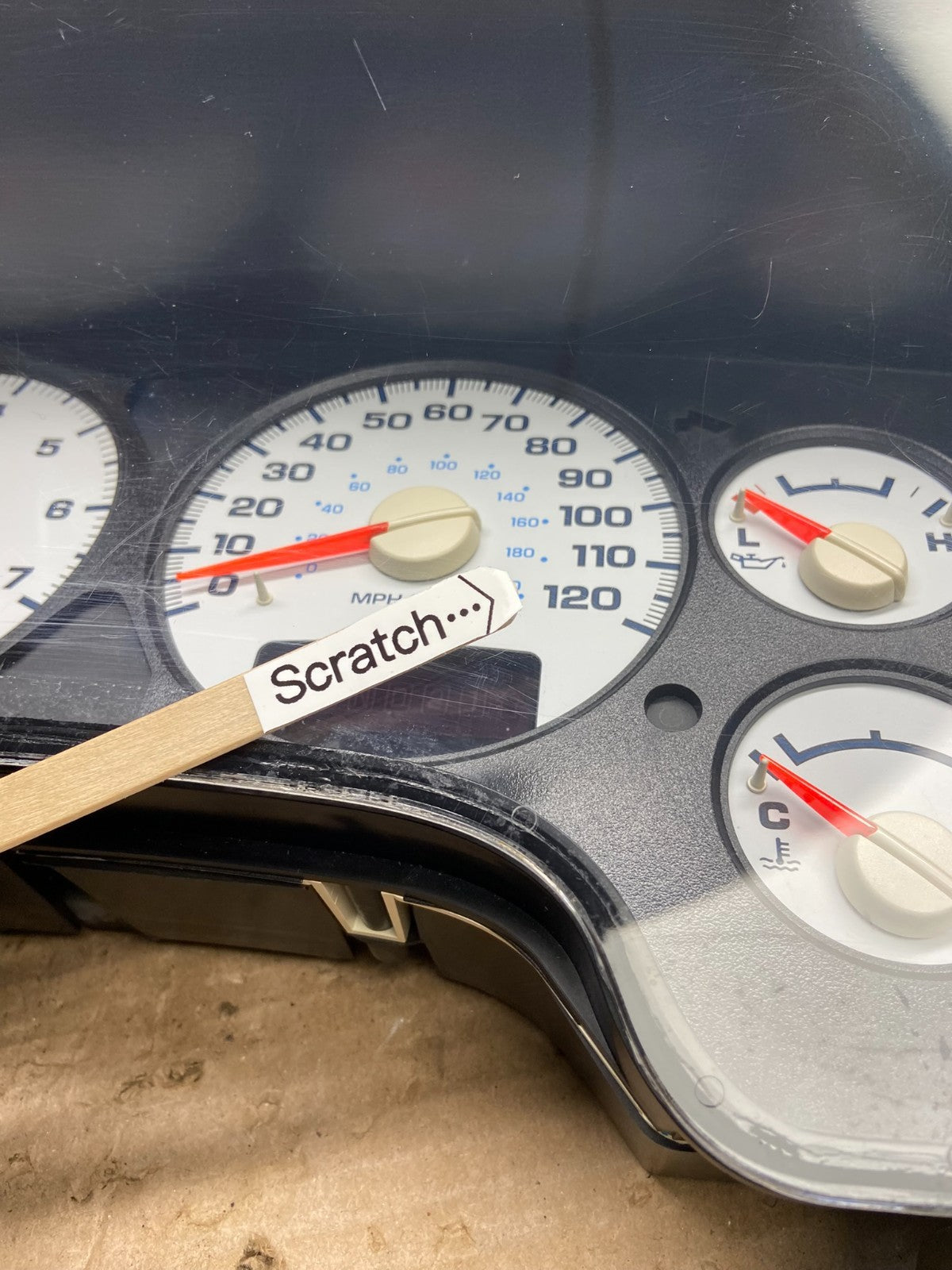 2004 2005 Dodge Ram 1500 Instrument Speedometer Gauge Cluster AG8761 DG3