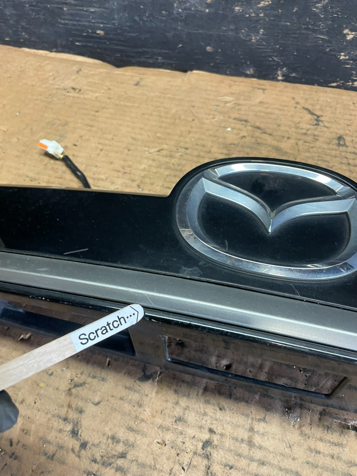 2007-2012 Mazda CX-9 CX9 Trunk Lid Panel Rear View With Camera s1167 DG6