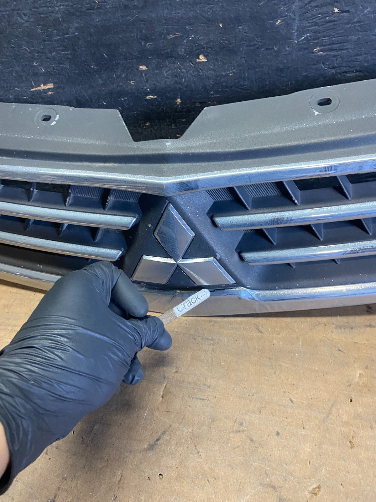 2006 to 2007 Mitsubishi Lancer Front Grille Grill Oem R0257 DG9