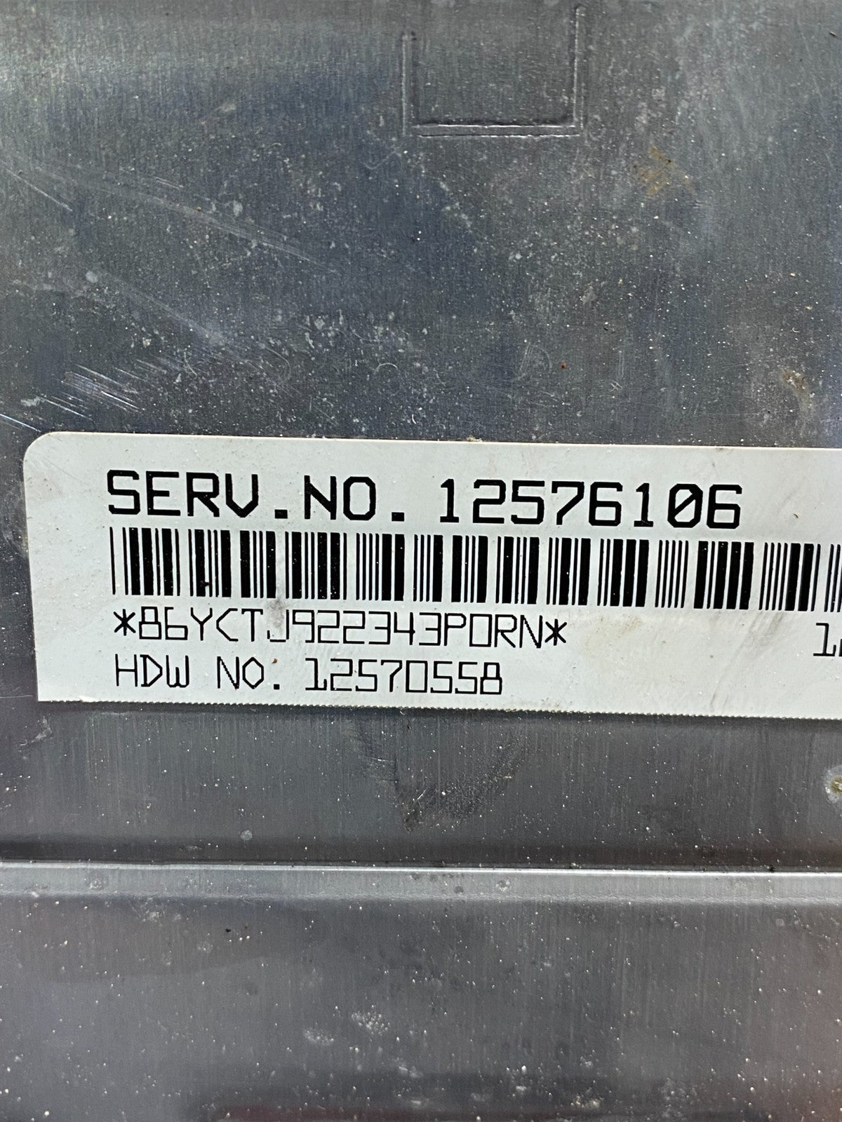 2003 Chevrolet Astro Ecu Engine Control Module Unit Ecm 12576106 ag9761 DG2
