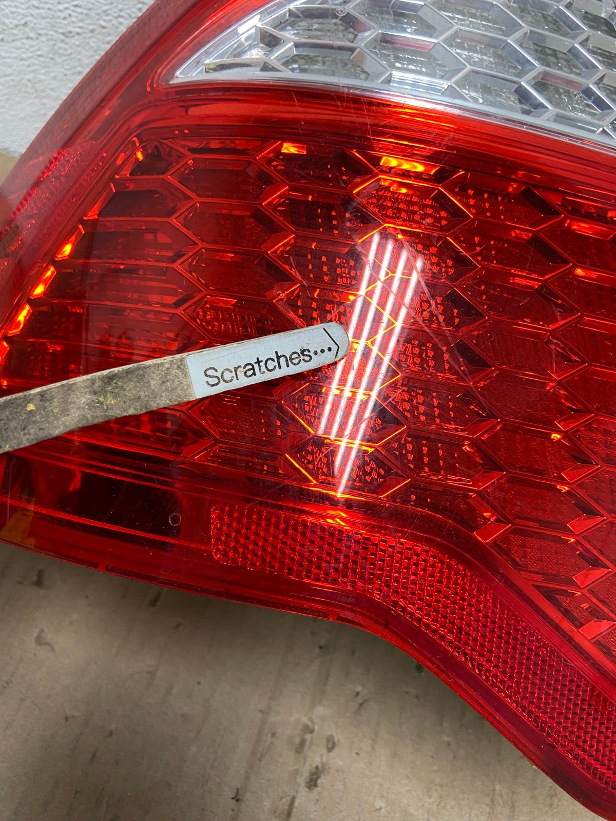2010 2011 2012 Ford Fusion Left Driver LH Side Tail Light AE9522 LK3