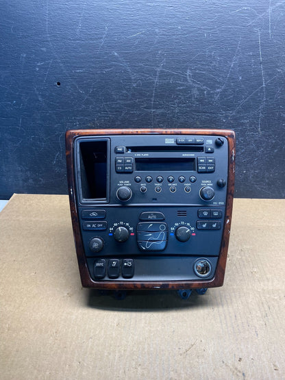 2005-2009 Volvo S60 Climate Control Radio Bezel Panel Trim ag7386 DG0