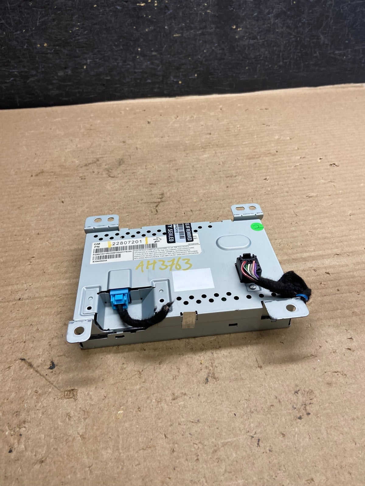 2010 - 2011 Chevrolet Equinox Radio Display Screen Information Dash Oe ah3763 DG5