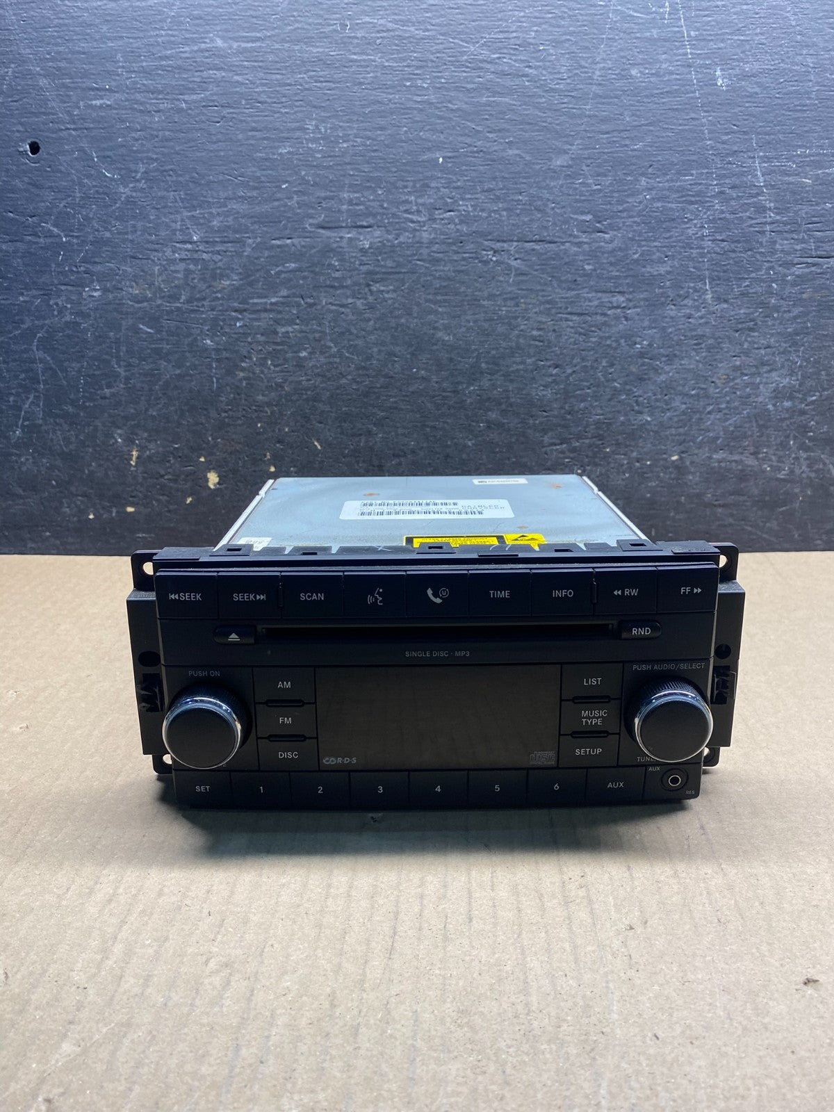 2007-2012 Chrysler Dodge Jeep Ram Radio CD MP3 AUX Receiver ai4944 DG0