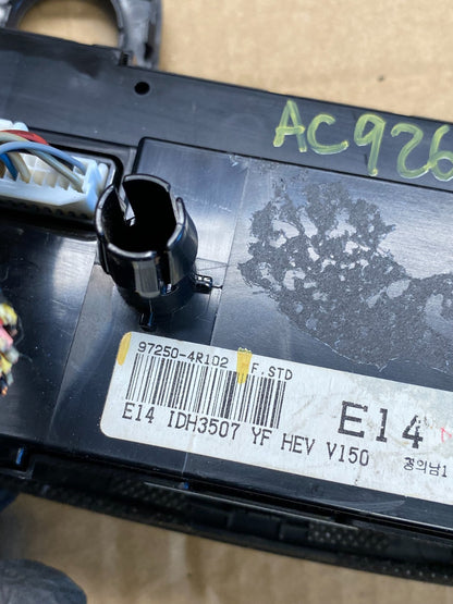 2011 - 2014 Hyundai Sonata Center Radio Climate Control Air Vent Bezel AC9266 DG5