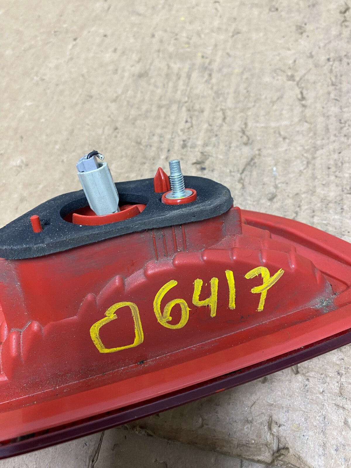 2009-2010 Mitsubishi Lancer Hatchback Left Driver LH Tail Light Inner O6417 DW5