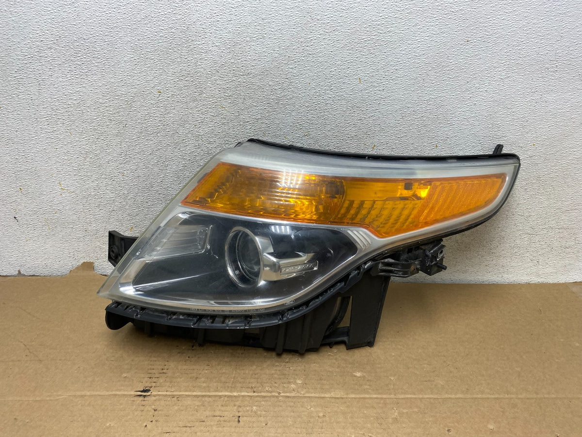 2011 to 2015 Ford Explorer Left Driver LH Halogen Headlight AH7883 DW0