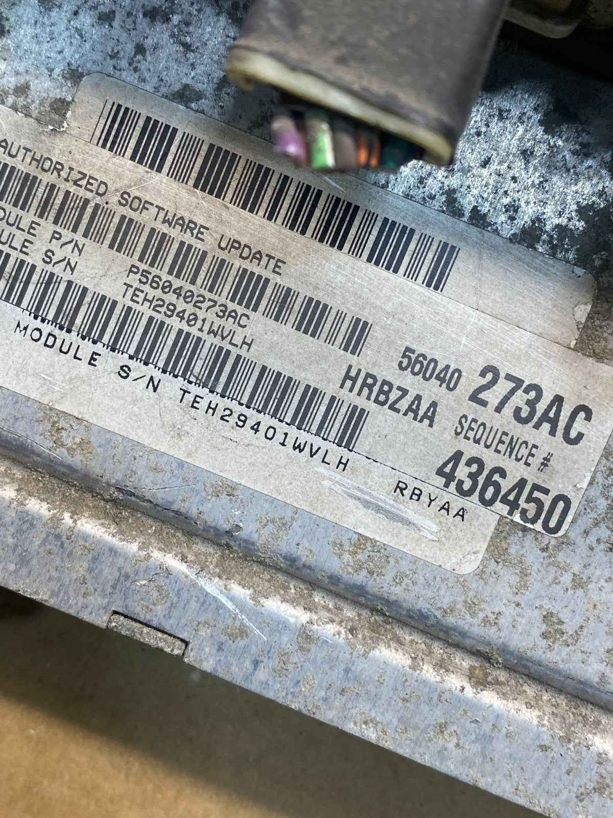 2001 Dodge Ram 1500 Engine Computer 5.9L Module ECM ECU ah4904 DG2