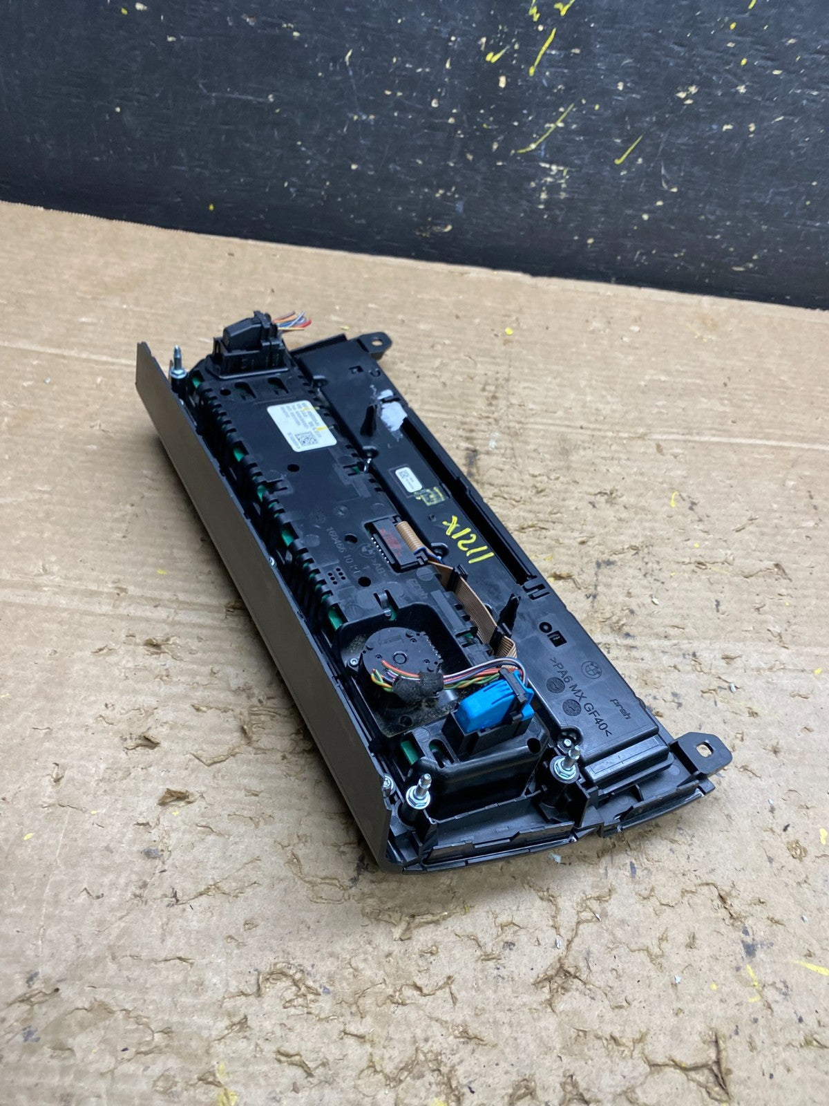 2010-2011 BMW F10 535i 550i Heater Ac Climate Radio Stereo Control OEM X1211 DG5