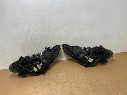 Sedan 2010-2013 Infiniti G37 Left+Right Black Headlight Xenon LED AI5660 DG10