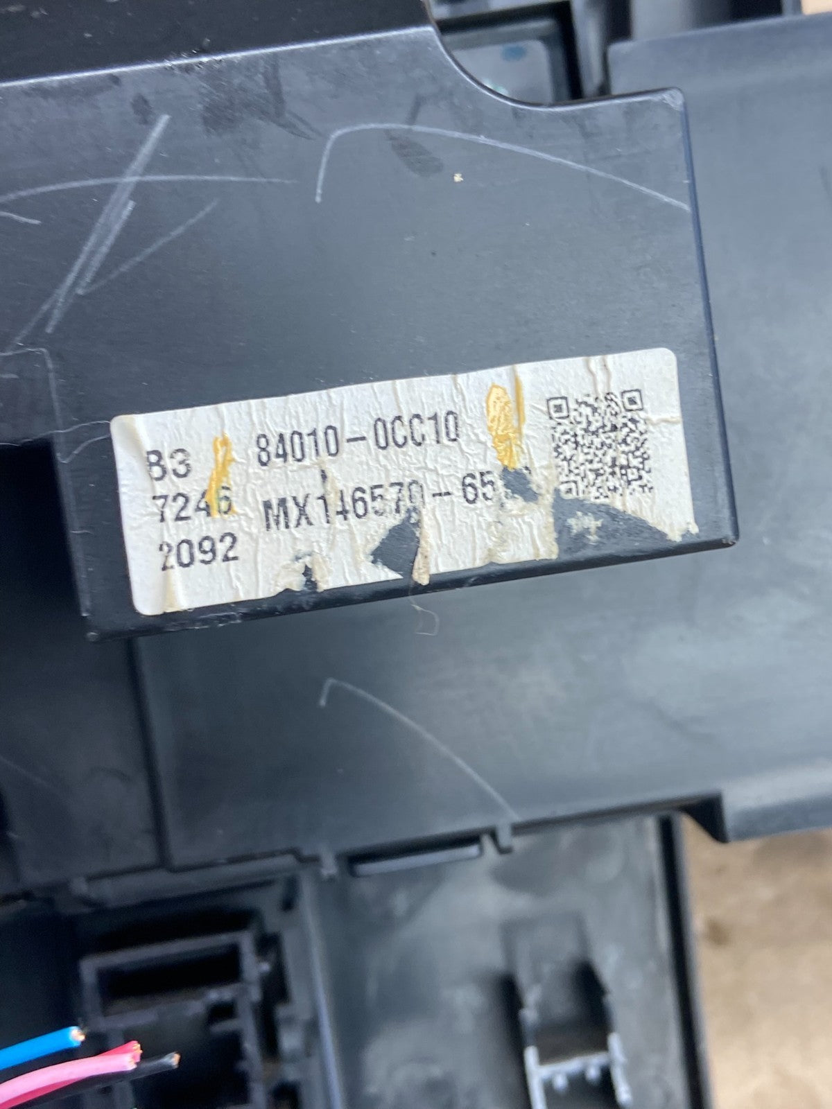 2007-2009 Toyota Tundra AC Heater Temperature Climate Control AE3935 DG6