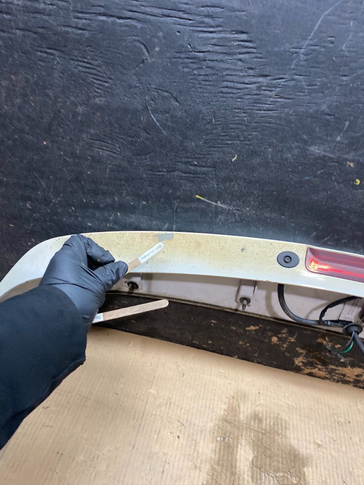 2013-2019 Buick Encore Rear Tailgate Spoiler W/ Third Brake Light OEM X3478 DG9