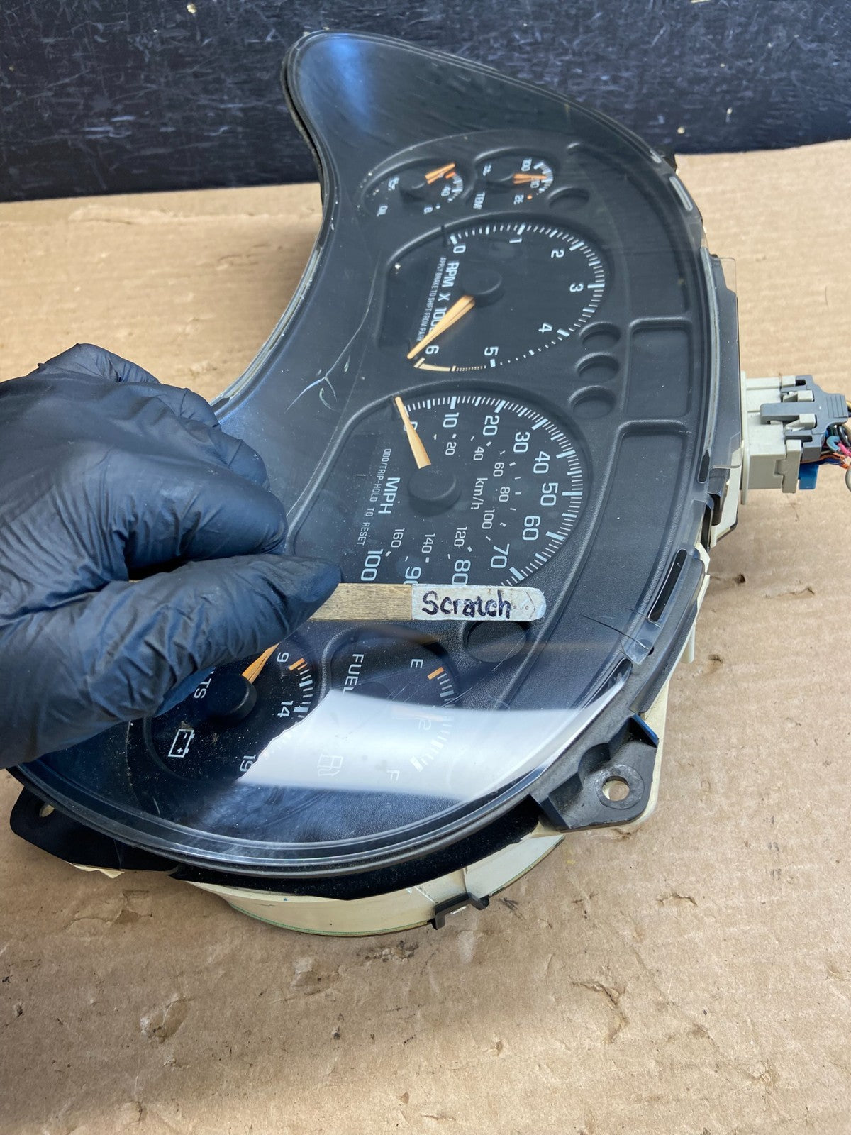 2001 to 2004 Chevrolet S10 Blazer Speedometer Instrument Gauge Cluster AF2666 DG3
