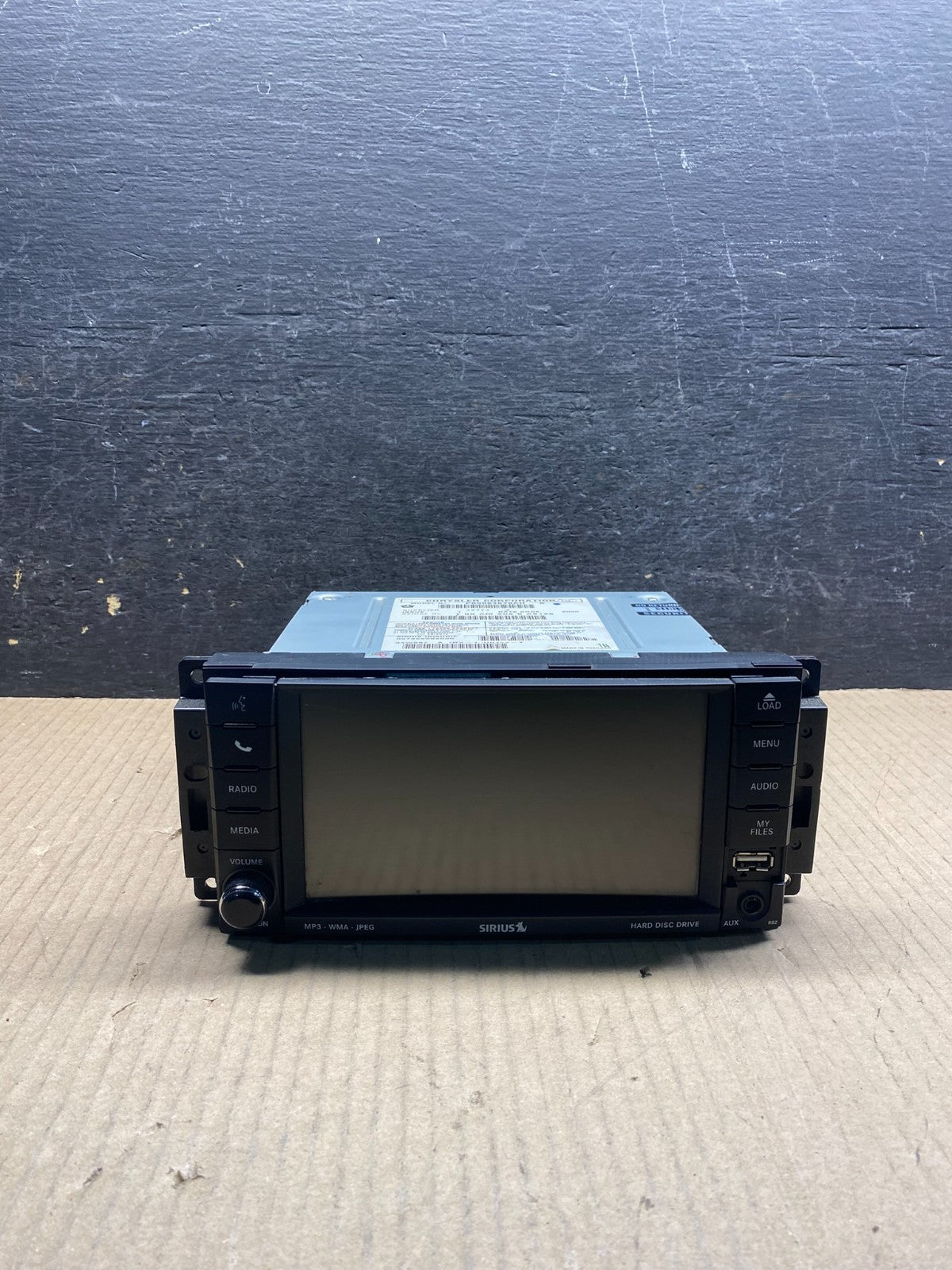 2007 2014 Jeep Dodge Chrysler Screen Display CD Player Satellite Radio AI4844 DW0