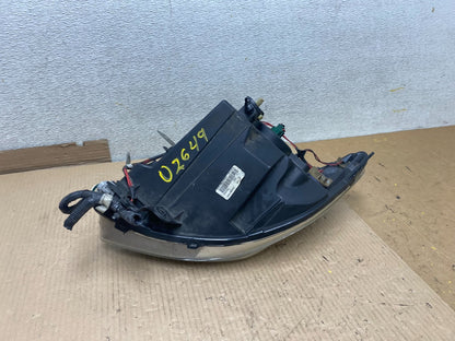 2010-2012 Nissan Sentra Halogen Left Driver LH Black Headlight U2649 DW8