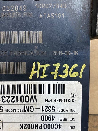 29545536 Allison TCM Transmission Control Module Computer Auto AI7361 DG3