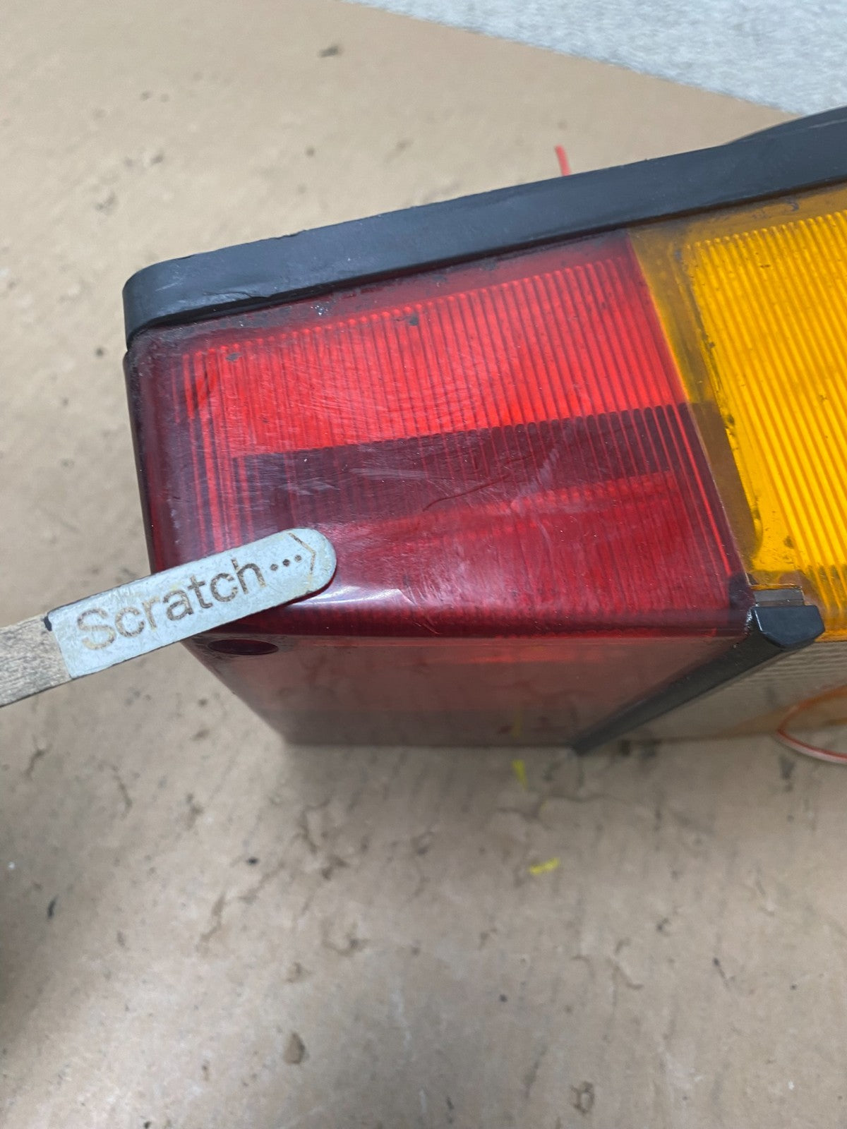 1987 to 1994 Saab 900 Right Passenger RH Side Tail Light R1526 DW4