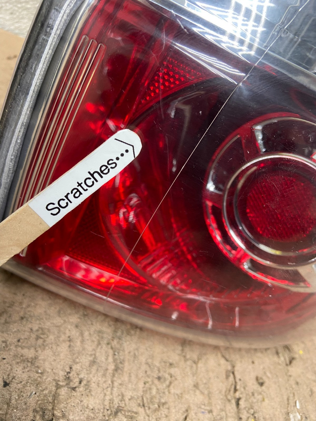 2007 to 2012 GMC Acadia Halogen Tail Light Right Passenger RH Side Y4840 PS4