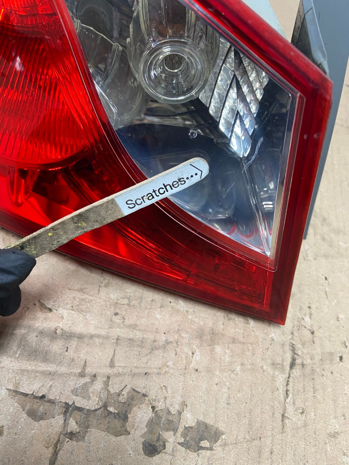 2011 2012 2013 Hyundai Sonata Left Driver LH Side Tail Light AD7765 LK4