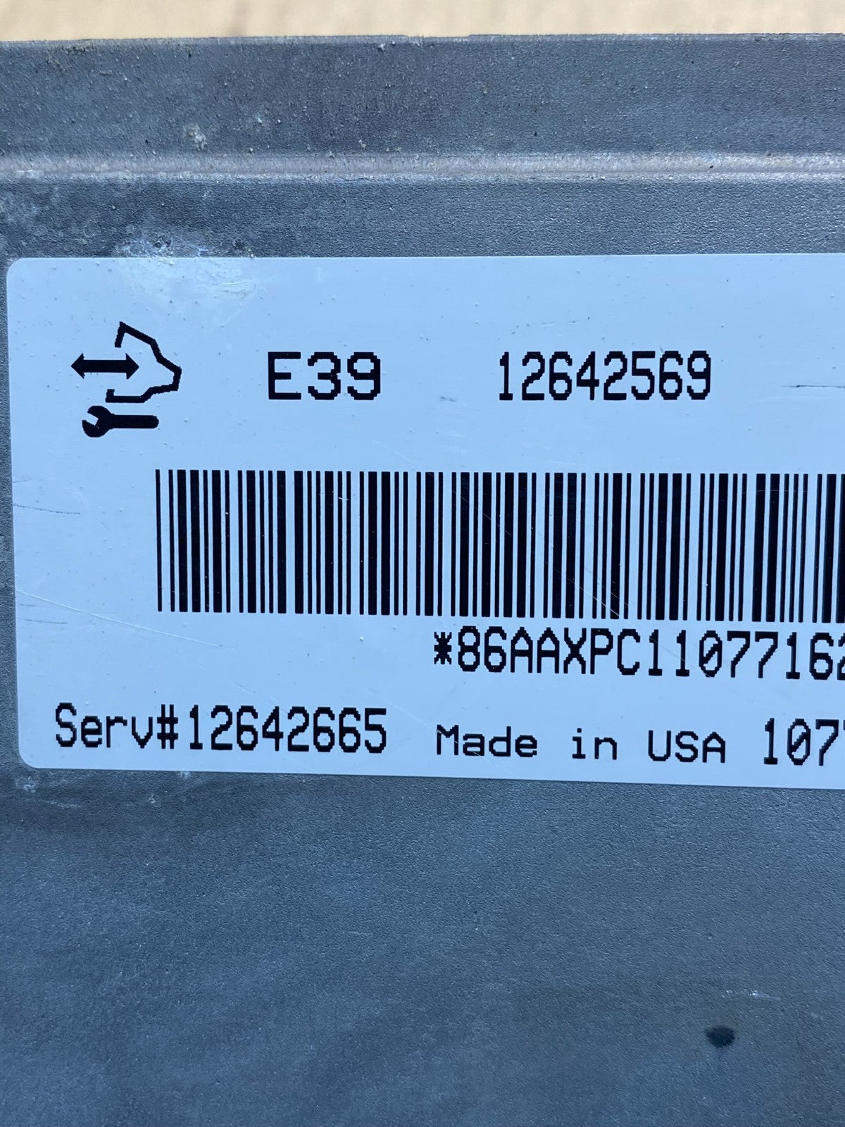 2010 2011 Chevrolet Equinox Terrain Ecu Engine Control Module Unit Ecm AG9351 DG2