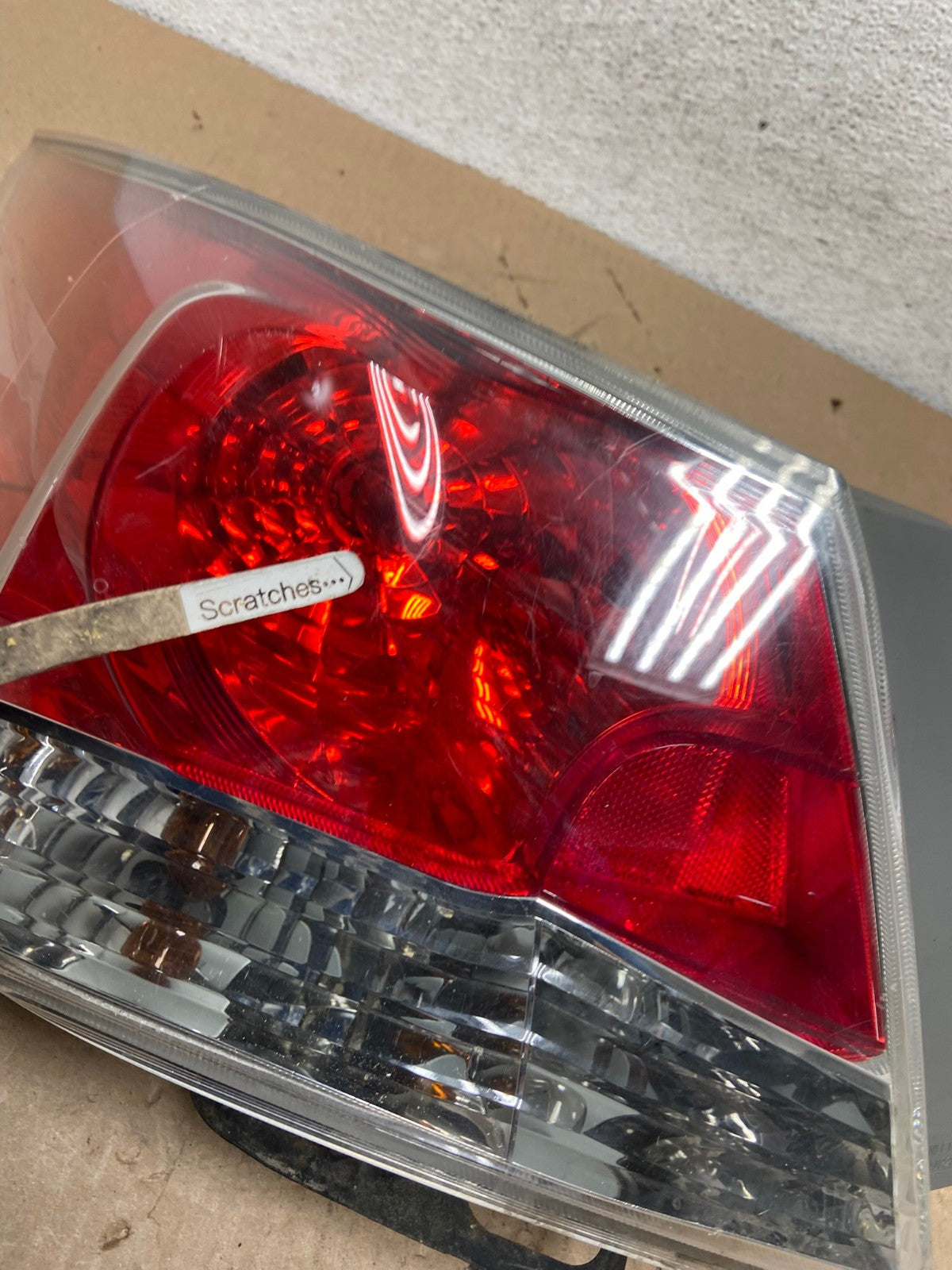 2008 to 2012 Honda Accord Sedan Tail light Left Driver LH Side AF4311 LK3