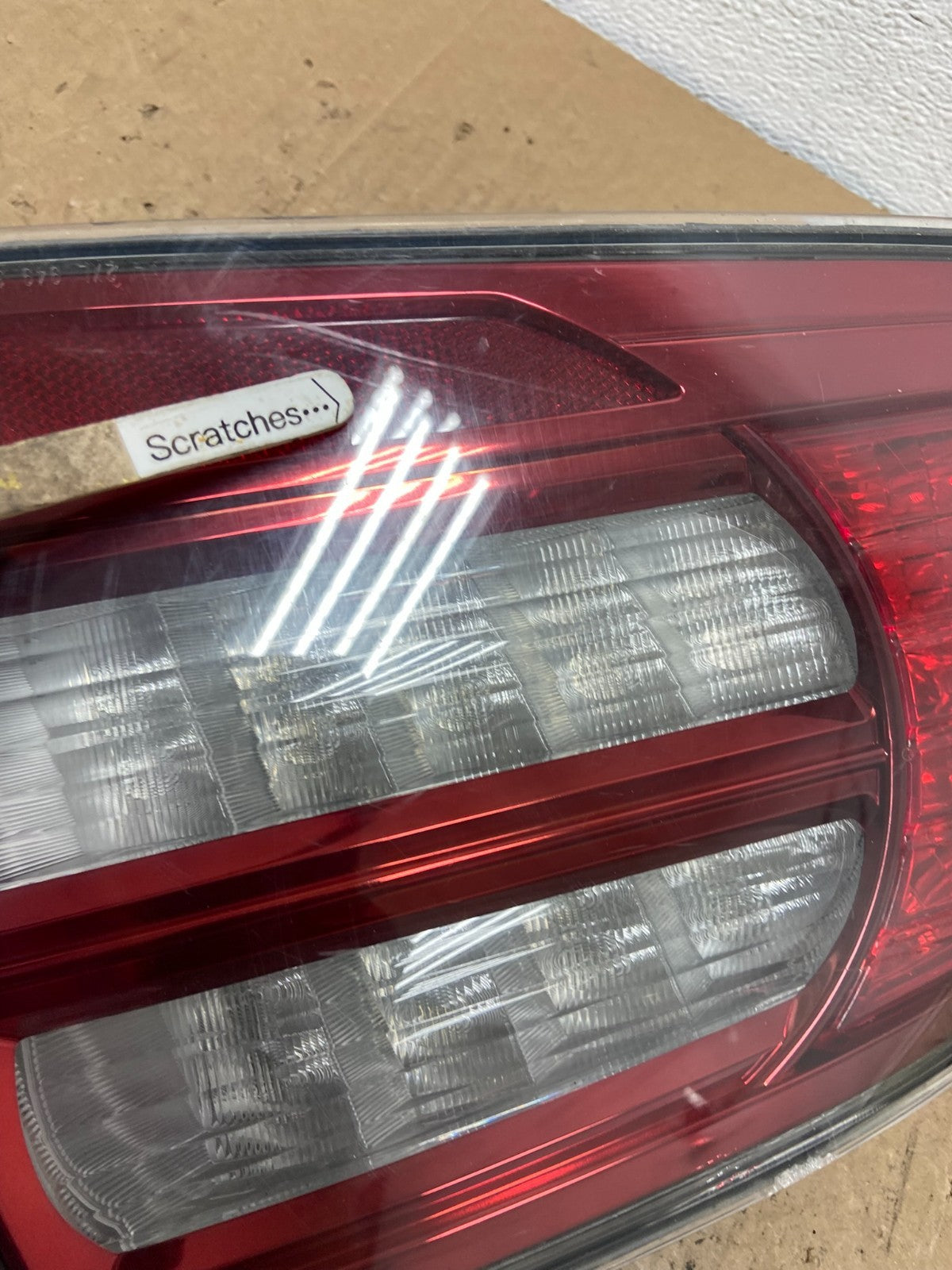 2007 - 2008 Acura Tl Left Driver LH Side Tail Light AC7353 DW3