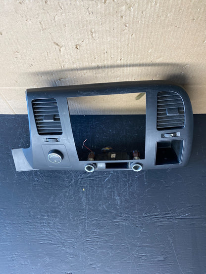2007 to 2014 Silverado Sierra Center Console Radio Bezel Air Vents AC6439 DG0