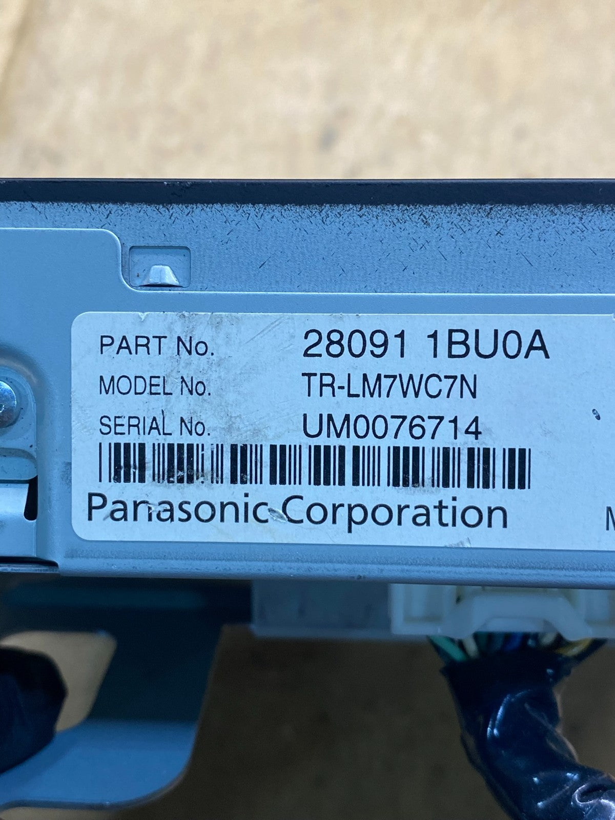 2011 - 2012 Infiniti G35 Information Display Screen 280911BU0A ad3617 DG4