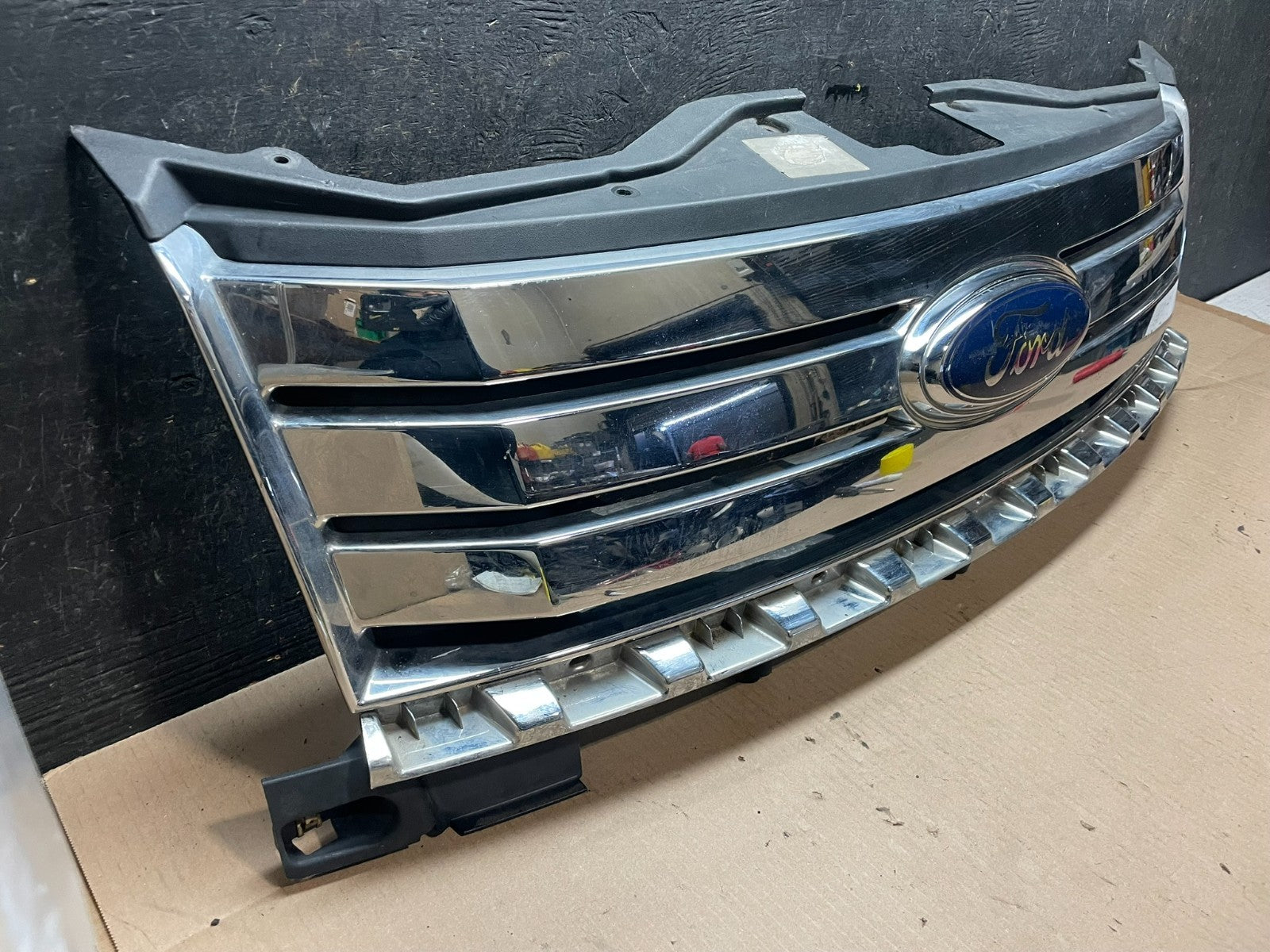 2007 2008 2009 2010 Ford Edge Front Upper Chrome Grill Grille Oem Z8414 DG1