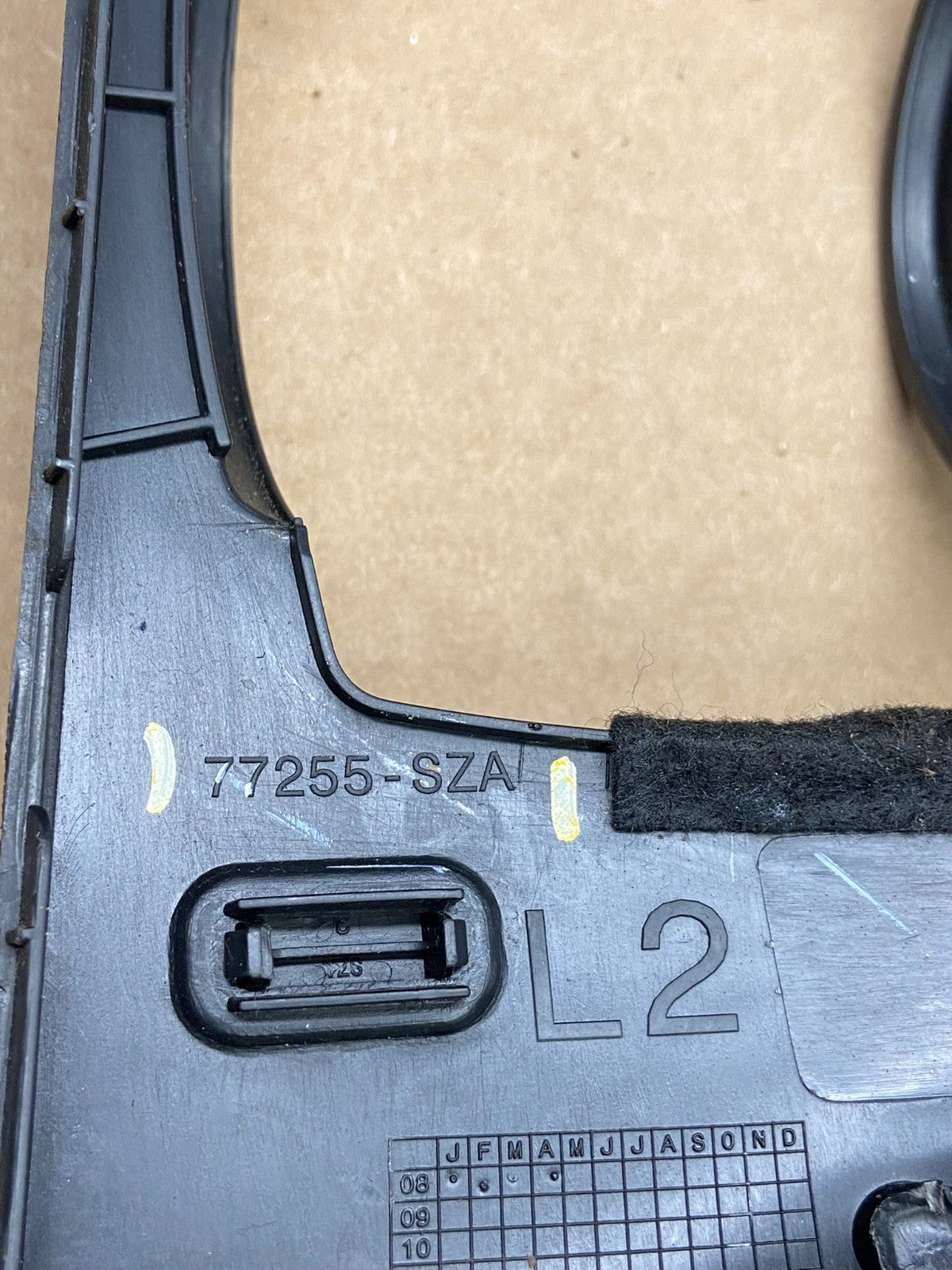 2009-2015 Honda Pilot Left Dash Vent Center Panel Bezel Hazard Button W6431 DG4