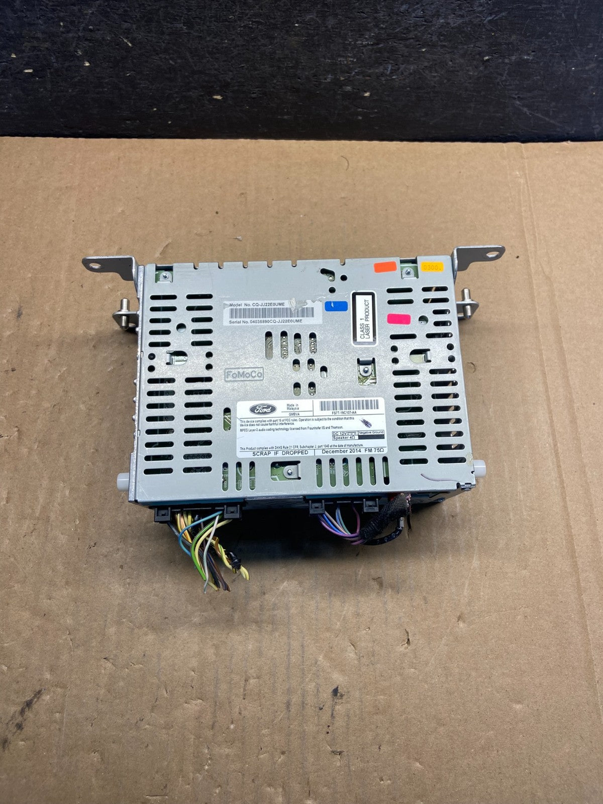 2015 2016 Ford Fusion Radio Audio Receiver AM FM CD MP3 AG1512 DW4
